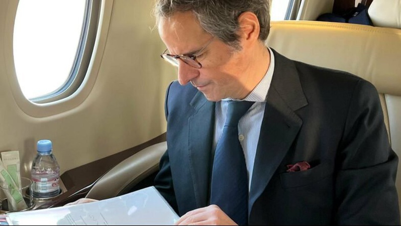 Гендиректор МАГАТЕ залишив Запорізьку АЕС