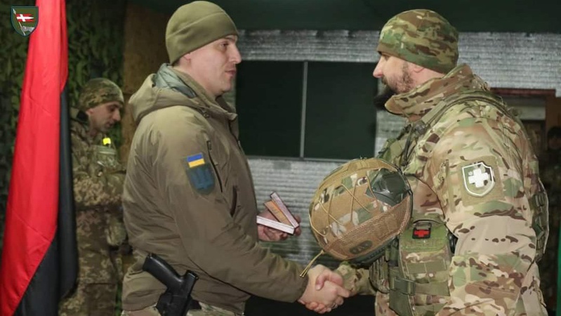 Воїна з Волині Михайла Дудка нагородили високою нагородою