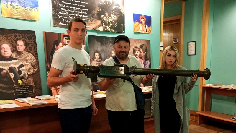 Нововолинський музей поповнився новим експонатом з фронту