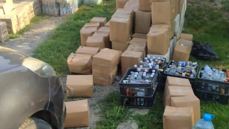 У Нововолинську вилучили 3 000 літрів контрафактного алкоголю відомих торгових марок. ФОТО. ВІДЕО