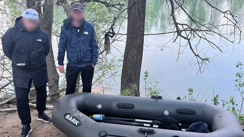 На Закарпатті волинянин на гумовому човні намагався перетнути кордон