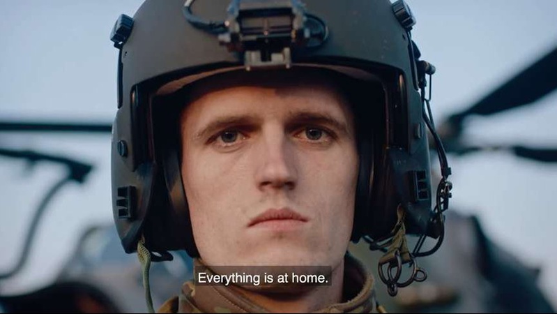 Волинський льотчик знявся у документальній новелі про вертолітників. ВІДЕО