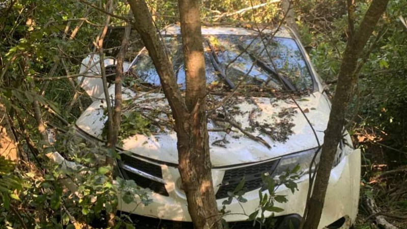 На Волині автомобіль злетів у кювет. ФОТО