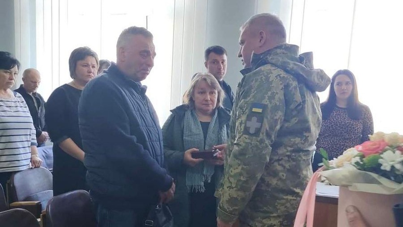 Воїна з Рожища Андрія Бойчука посмертно нагородили орденом «За мужність» III ступеня