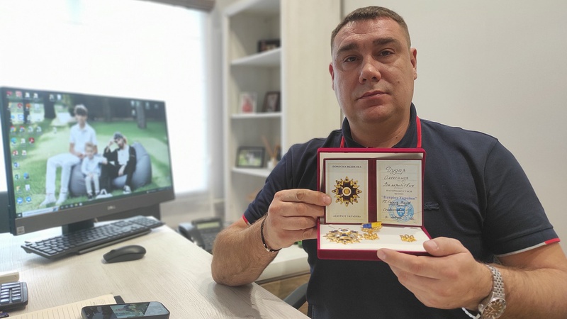 Директор лікарні на Волині отримав орден «Патріот України»