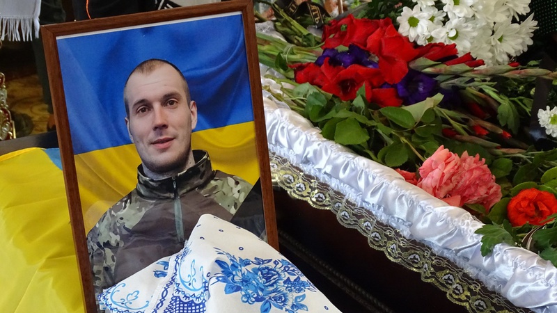 На Волині попрощалися із 26-річним Героєм Богданом Кураном