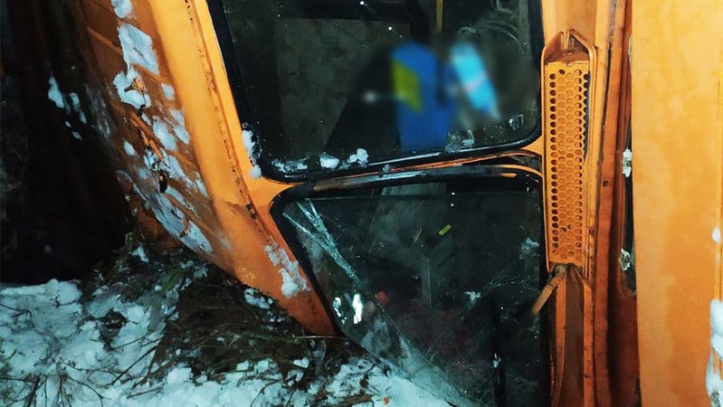 На Волині 54-річний водій під оковитою злетів у кювет і перекинувся