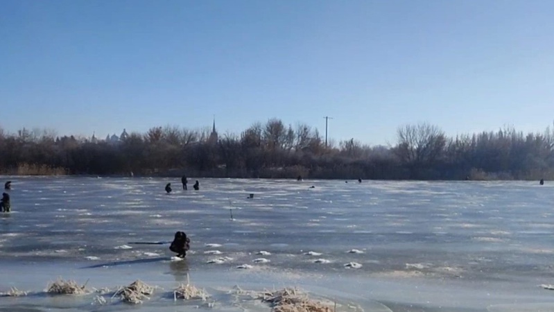 Зимова риболовля на Стиру