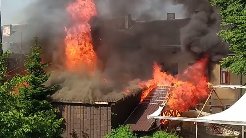 На Волині горів житловий будинок