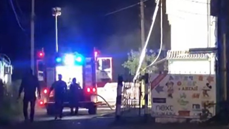 У місті на Волині горів торговий центр