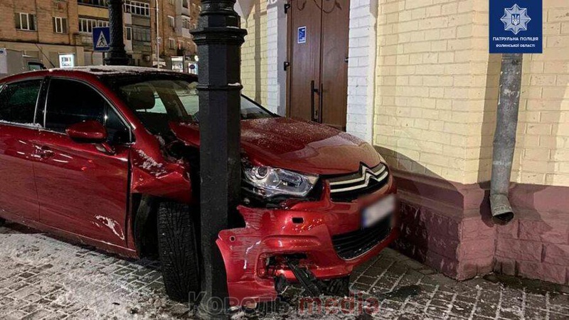 На Волині судили 18-річну дівчину за «п’яну» аварію