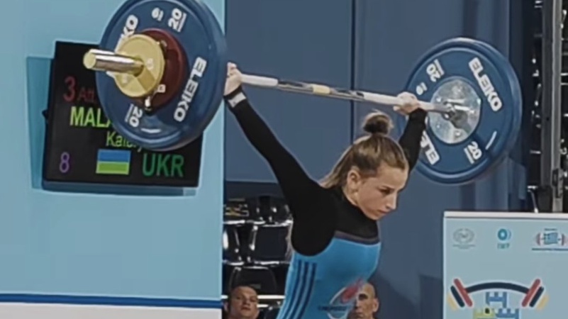 Важкоатлетка з Волині здобула три золоті медалі