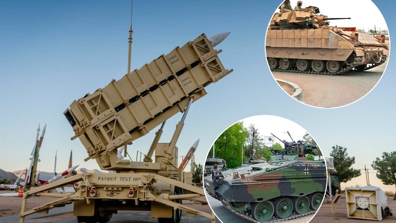 США та Німеччина оголосили про передачу Україні БМП та батареї ППО Patriot