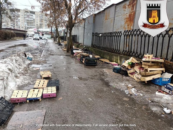 Луцькі муніципали у фейсбуці «настукали» на продавців, які торгують поруч автостанції