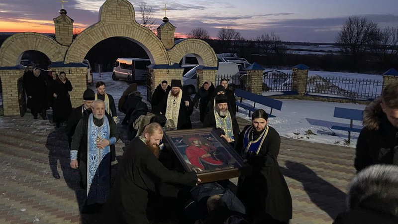 У волинський храм завезли ікону з Афону. ФОТО