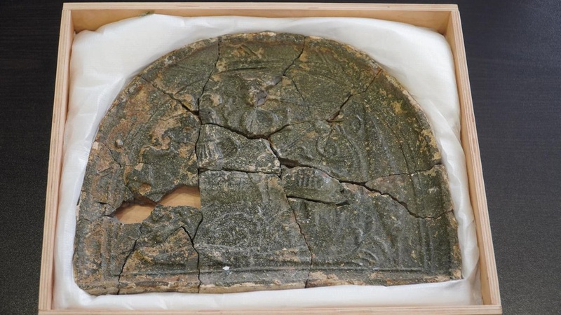 Під час розкопок знайшли прототип стилізованого герба міста Володимира. ФОТО