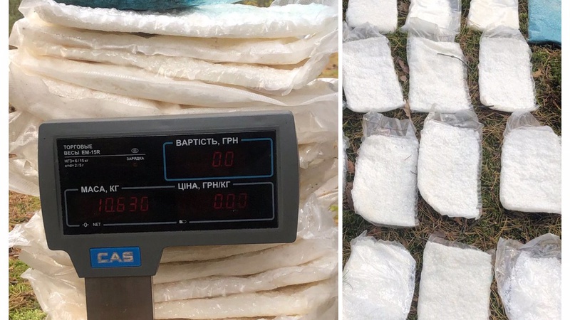 На Волині в лісосмузі виявили сховок із 11 кілограмами психотропів