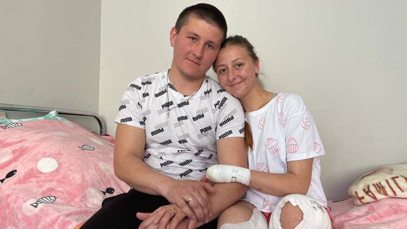 Нареченій відірвало ноги: пара з Лисичанська таки зіграла весілля у Львові