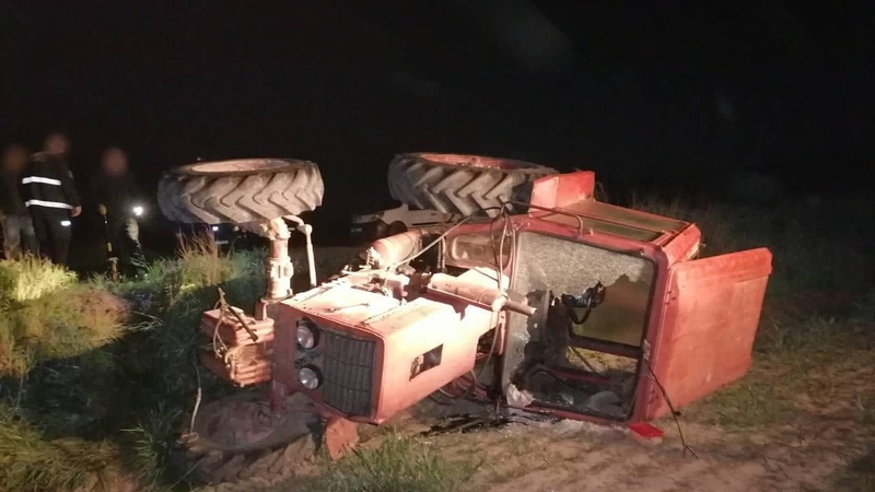 На Волині трактор злетів у кювет: 50-річного водія госпіталізували