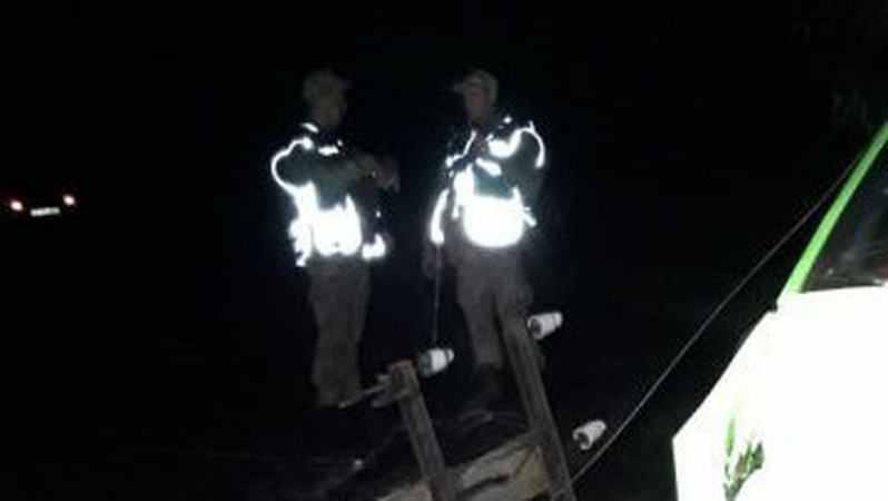 На Волині п’яний водій втікав від прикордонників та врізався в електроопору