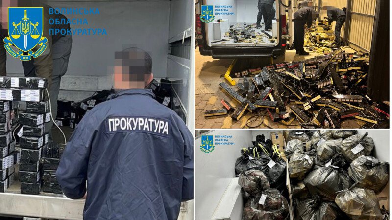 На Волині ліквідували канал контрабанди цигарок у Польщу