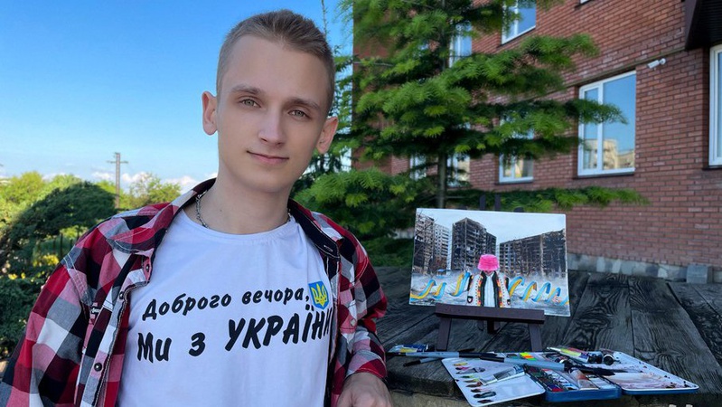 Картину нововолинського художника придбали на аукціоні за 4,5 тисячі гривень