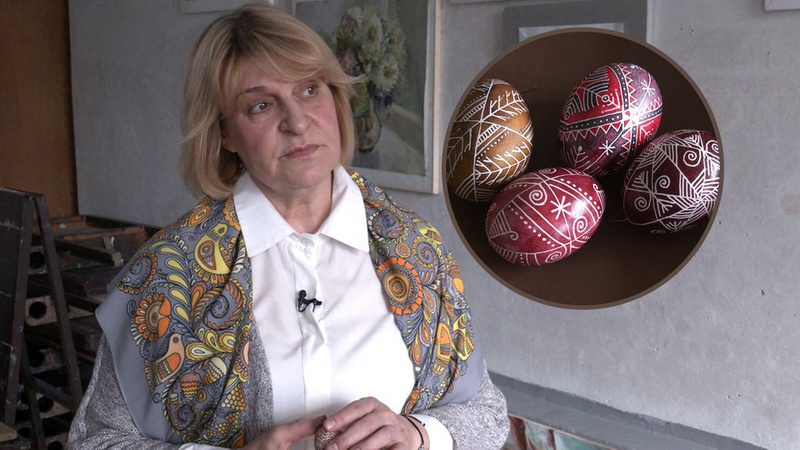 Волинська художниця розповіла про особливості волинської писанки