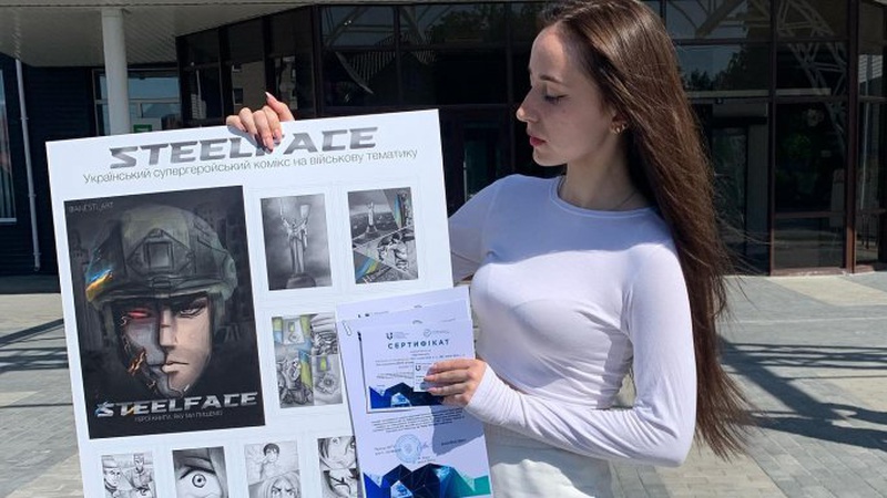 Лучанка планує створити комікс про українських супергероїв