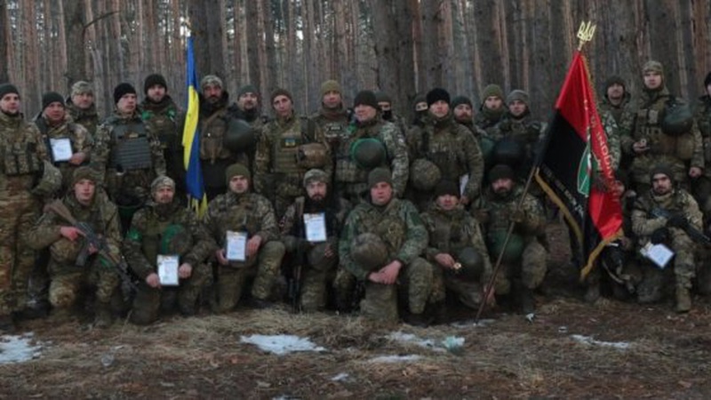 Бійцям 14-ї бригади на передовій вручили державні відзнаки