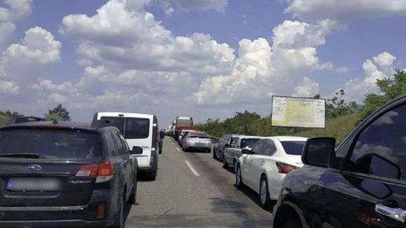 У Любомлі утворилися великі затори