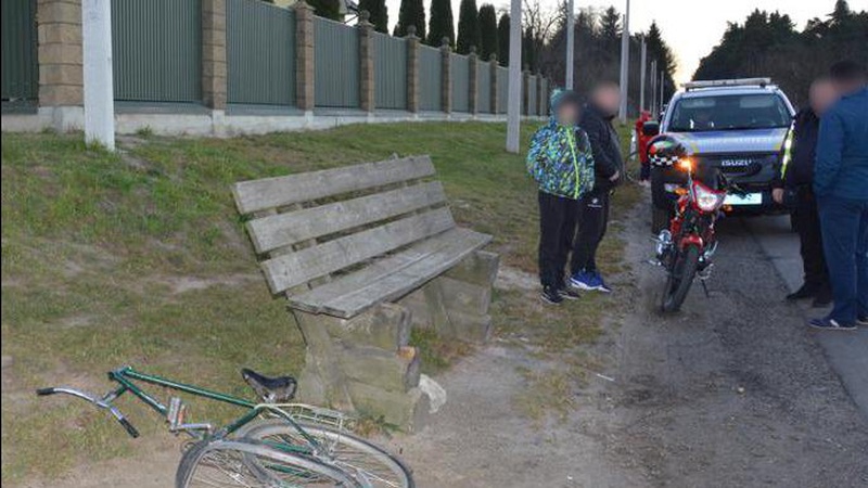 На Волині 13-річний мотоцикліст збив пенсіонера