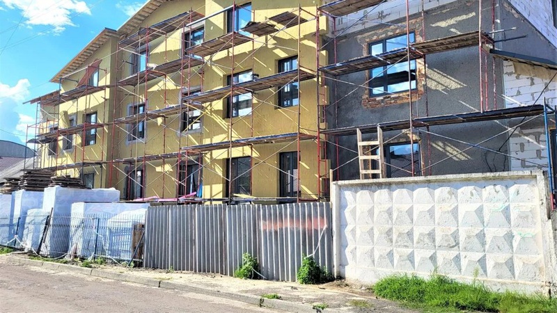 У Ковелі на Волині будують п'ятиповерхівку для переселенців