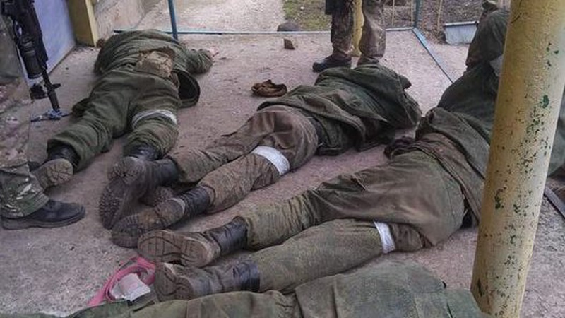 У зоні ООС українські захисники взяли в полон російських окупантів