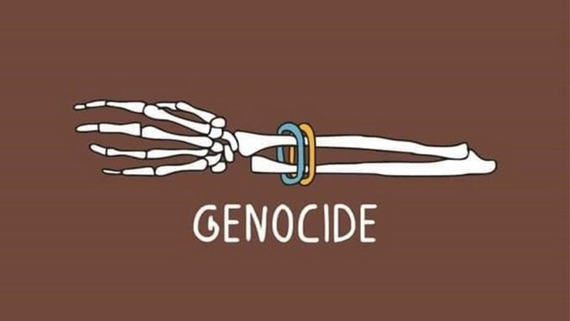 Тіло воїна з синьо-жовтими браслетами на руці передали для поховання