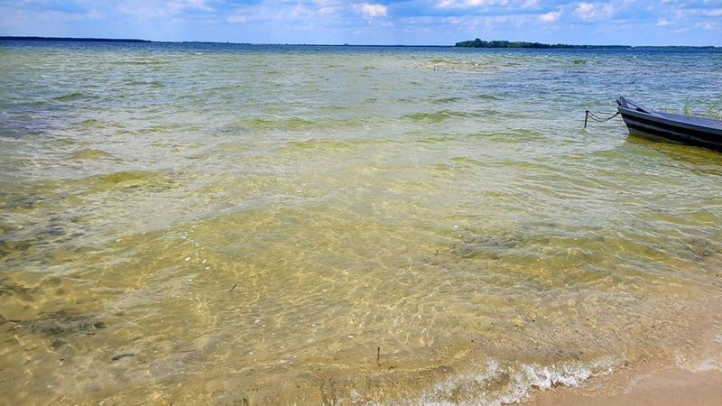 За літо у Світязі суттєво піднявся рівень води