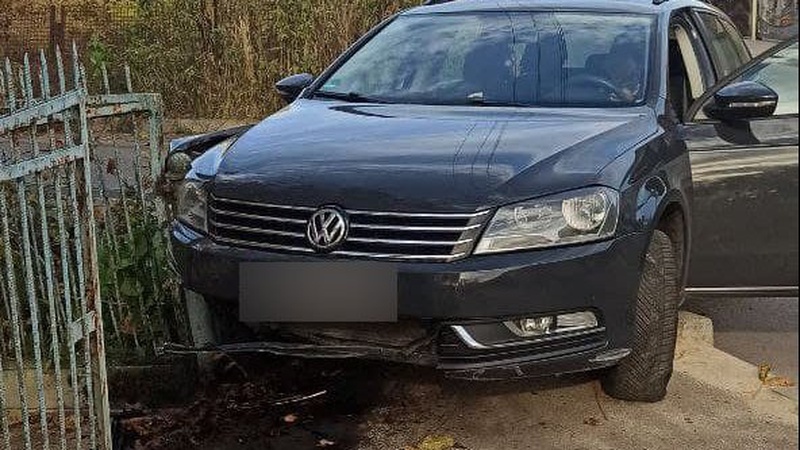 У Ковелі п’яний «в дрова» водій врізався в паркан