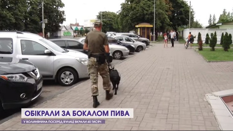 Розбійник, який вирвав у Луцьку в чоловіка сумку із 40 тисячами, сидітиме в СІЗО. ВІДЕО