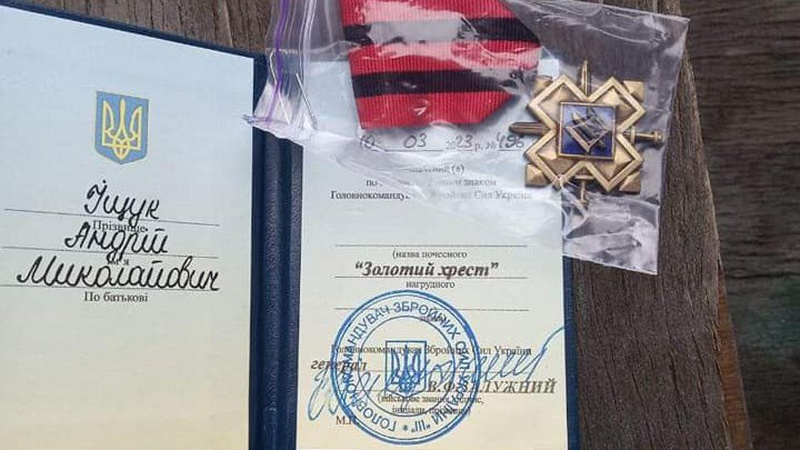 Воїн з Волині отримав почесну відзнаку від Залужного
