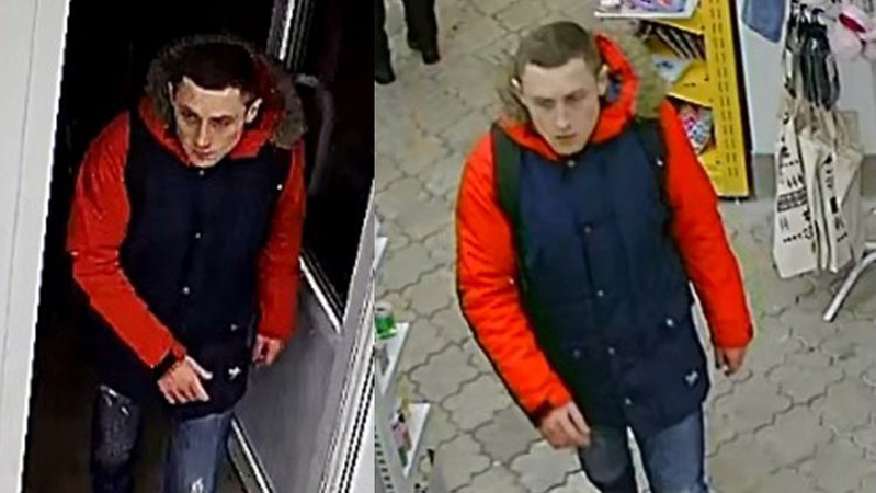 Поліція встановлюює особи чоловіків, які можливо причетні до крадіжок з Аврори у Луцьку. ФОТО