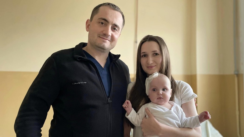 Восьмимісячній дівчинці з Ковеля зробили складну та рідкісну операцію