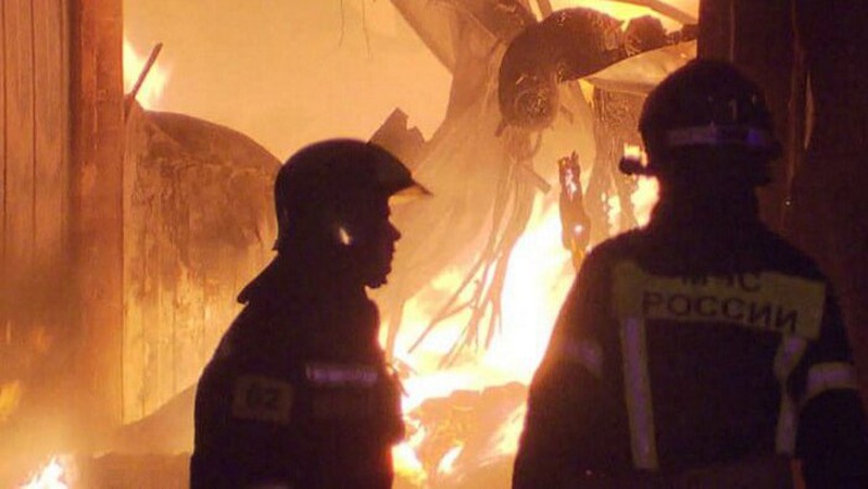 Під москвою горів один із найбільших хімзаводів