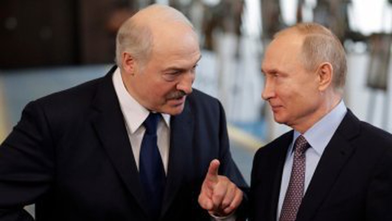 путін прибув до мінська