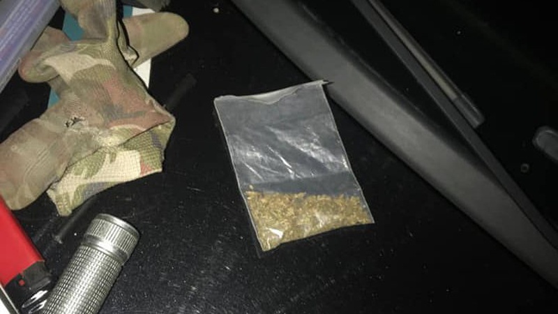 У Луцьку під час комендантської години затримали водія авто без документів та з наркотиками