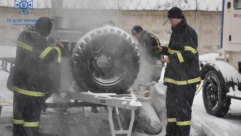 На Волині українські та польські рятувальники провели міжнародні навчання