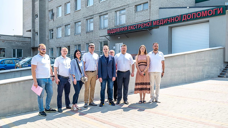 Нововолинську лікарню відвідав заступник міністра охорони здоров’я