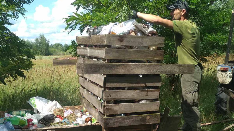 На Волині природоохоронці прибрали берегову смугу озера Люб’язь