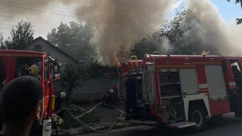 У Луцьку на вулиці Декабристів – пожежа. ФОТО