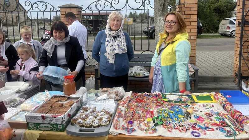 В селі поблизу Луцька на благодійному ярмарку зібрали майже 50 тисяч на ЗСУ