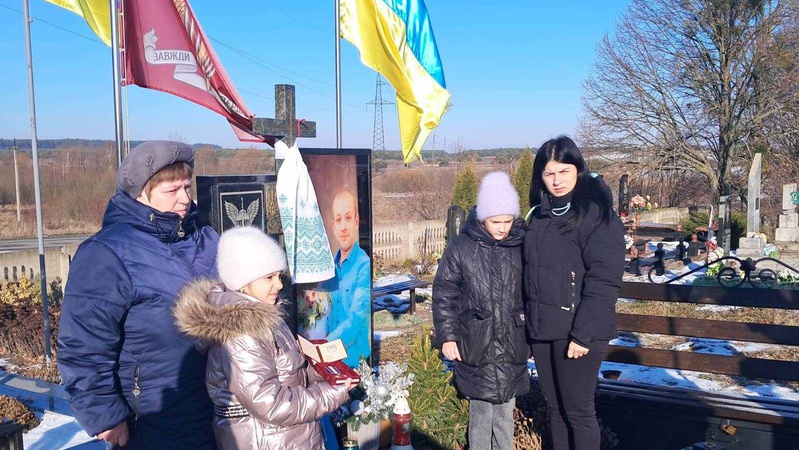 Орденом «За мужність» III ступеня посмертно нагородили воїна з Волині