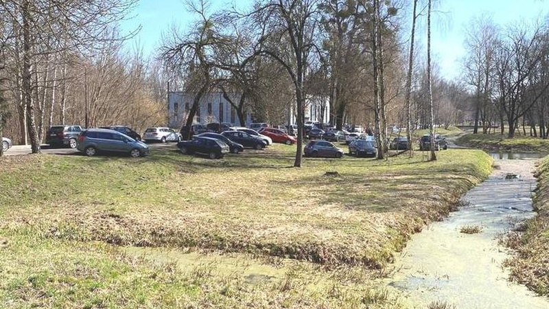 Луцькі муніципали склали протоколи на водіїв понад 10 авто в центральному парку